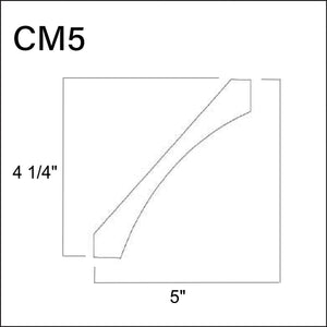 Crown Molding COV 5" APEX Cabinetry