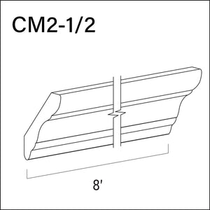Crown Molding 2 1/2" APEX Cabinetry