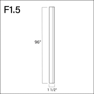 Tall Filler 1.5" for Refrigerator Panel APEX Cabinetry