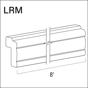 Light Molding 1 3/16" H x 1 9/16"D x 96" L APEX Cabinetry
