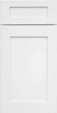 Framed Shaker White Door