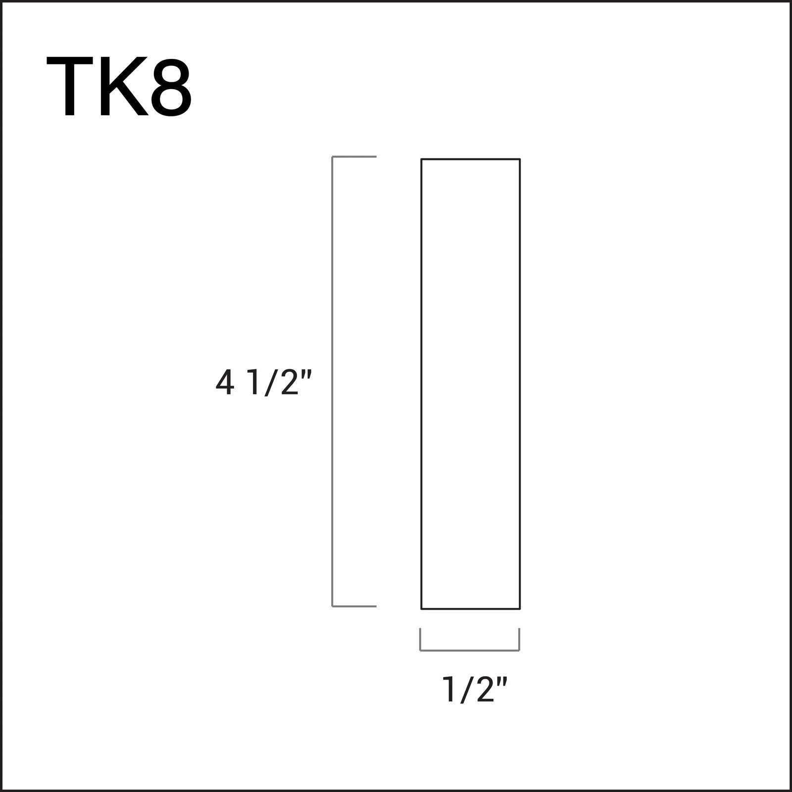 Toe kick 8' APEX Cabinetry