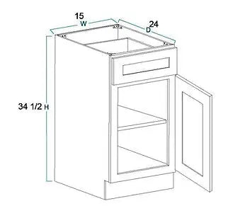B15 Hardware and Cabinets