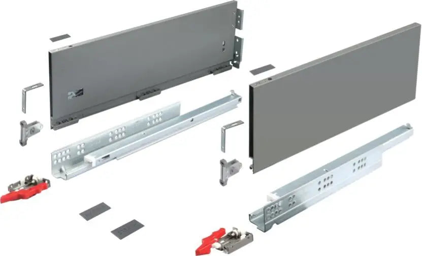 Drawer Set, Häfele Matrix Box Slim A Hardware and Cabinets